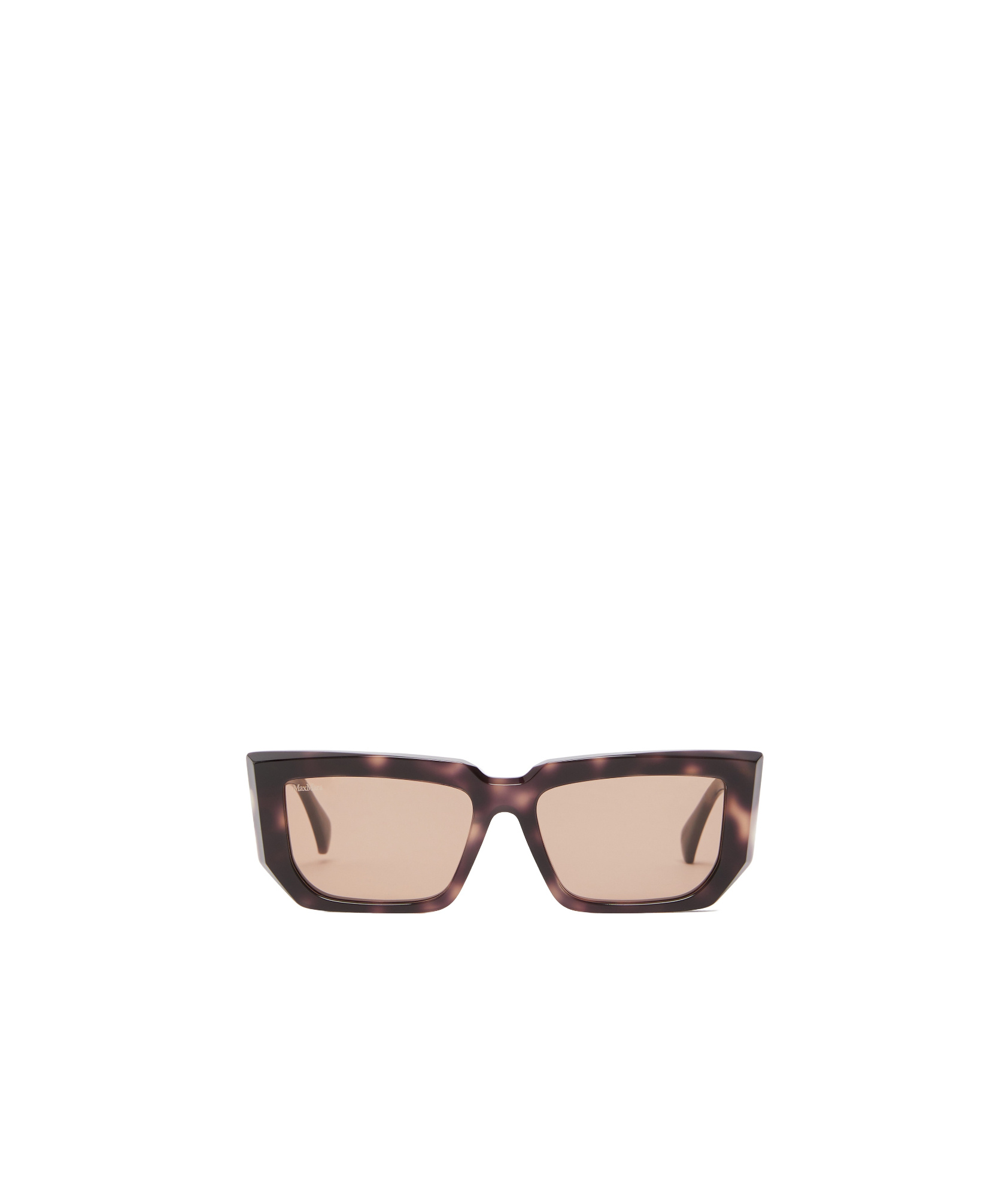 Max Mara Full Frame Sunglasses In Nude