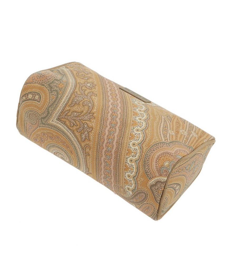 Etro Zippered Clutch In Beige
