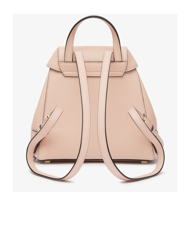 Valextra Iside Mini Leather Backpack In Pink