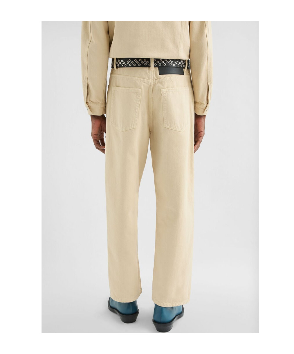 Jil Sander Logo-patch Jeans In Neutral