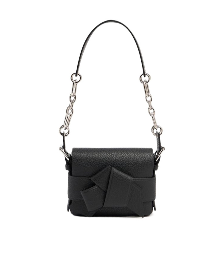 Acne Studios Structured Small Shoulder Bag In Black