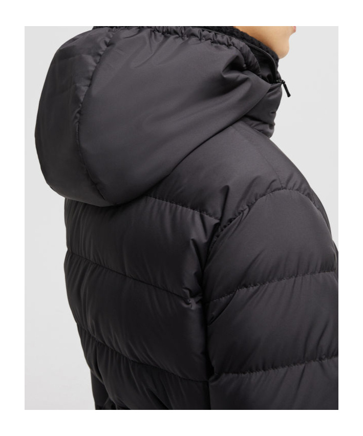 Moncler Baux Short Down Jacket In Black
