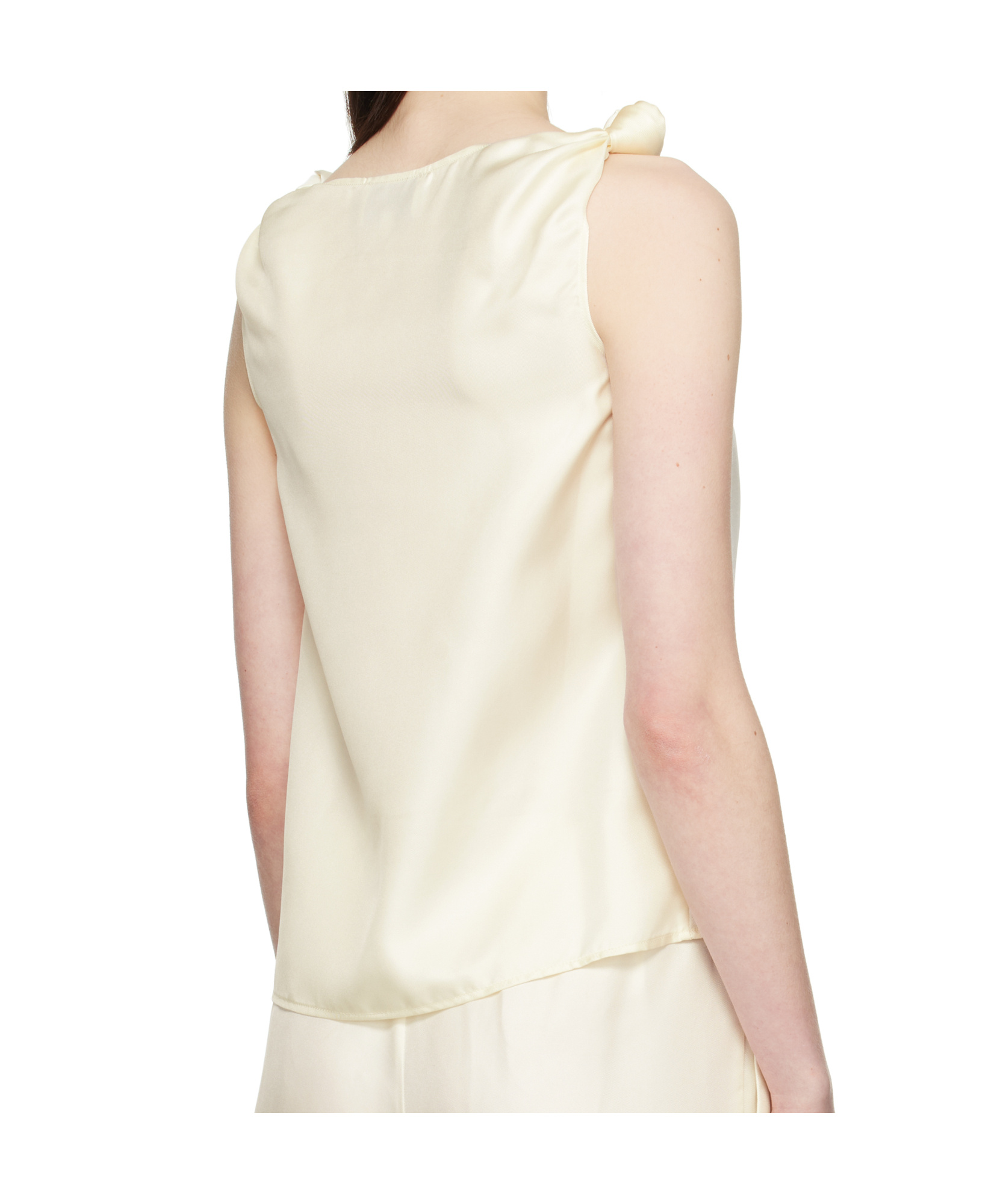 Shop Loulou Studio Remy Vest In Nude