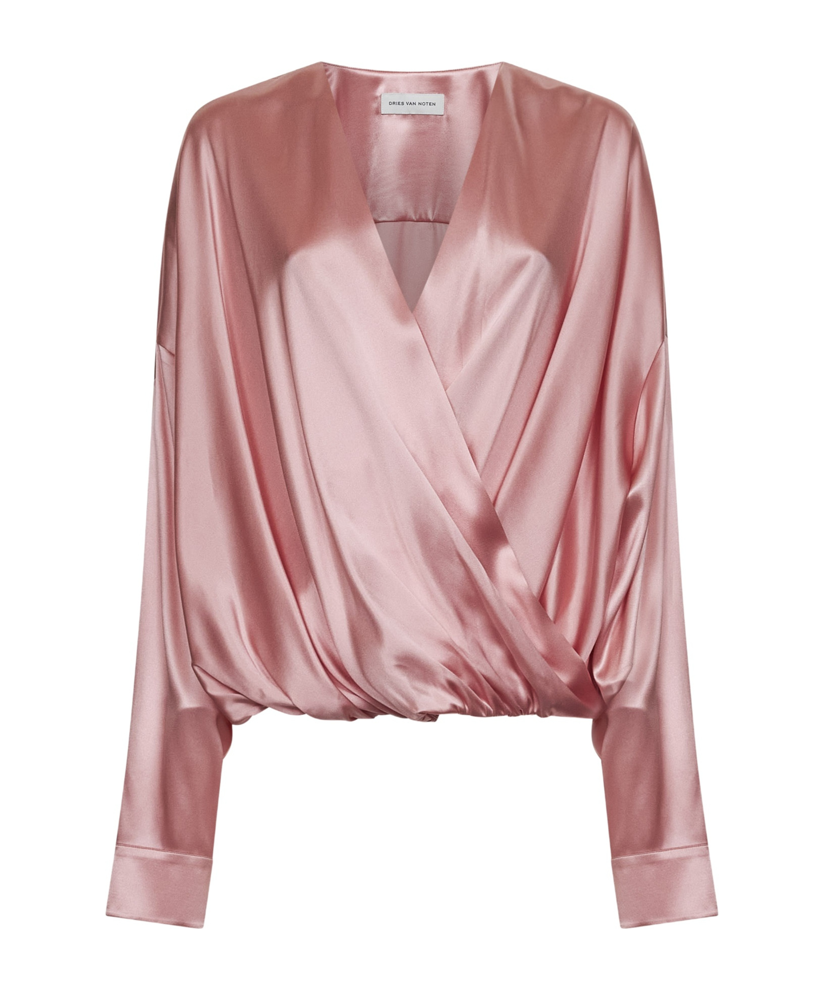 Shop Dries Van Noten Long-sleeved Shirt In Pink