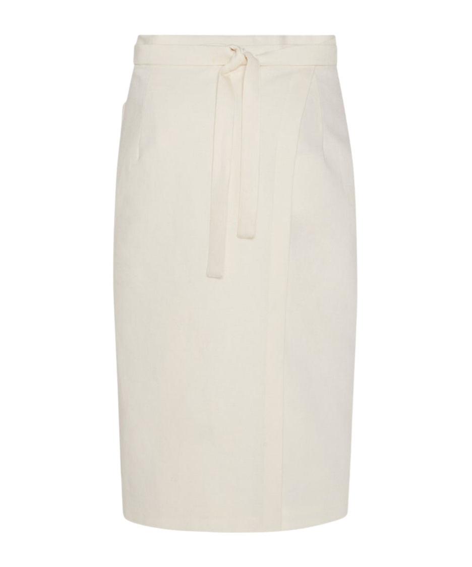 The Row Lulli Mid-length Skirt In White