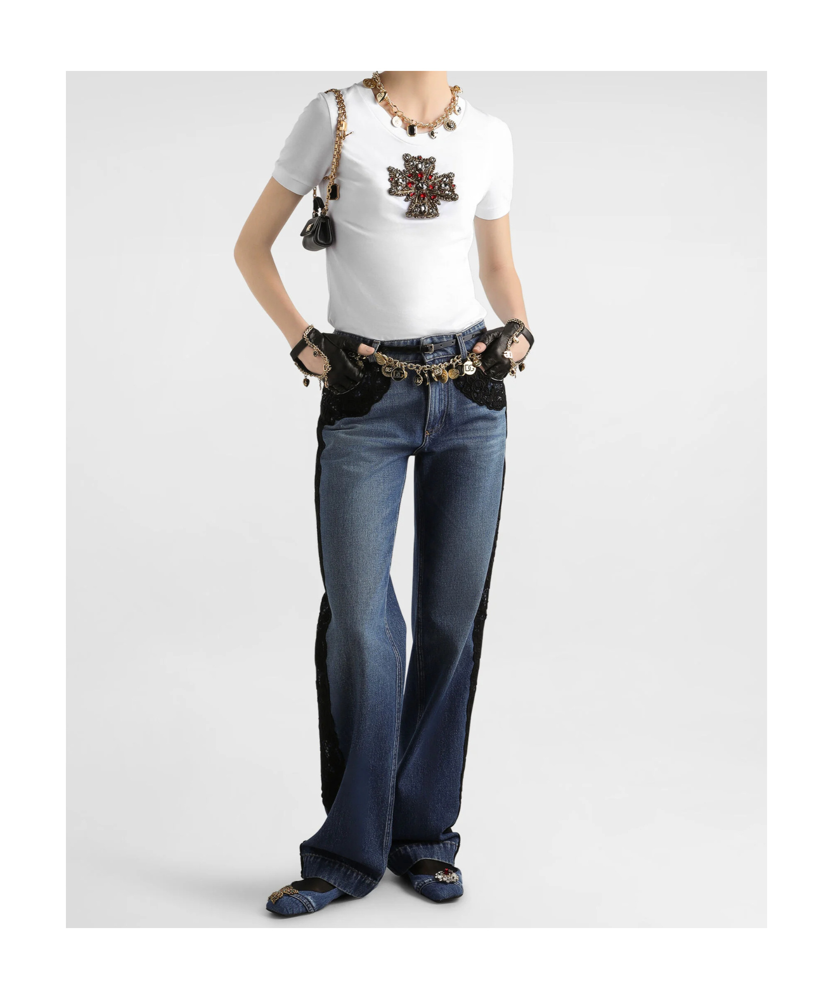 Dolce & Gabbana Pants 5 Pockets Clothing In Blue