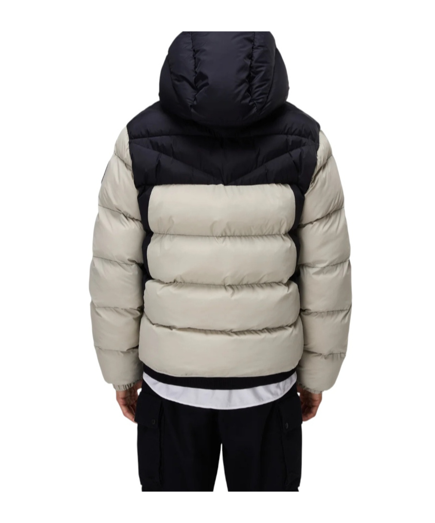 Napapijri Long-sleeved Down Jacket In Multi