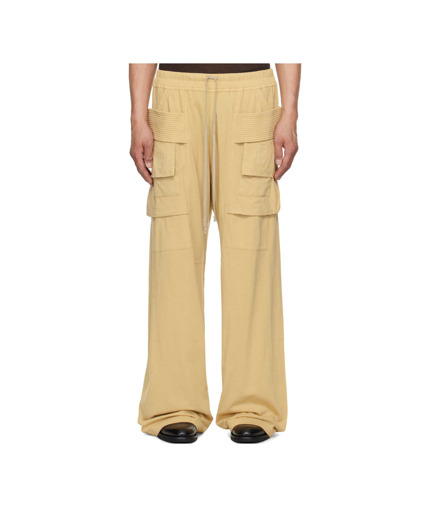 RICK OWENS DRKSHDW CARGO DRAWSTRING OVERALLS