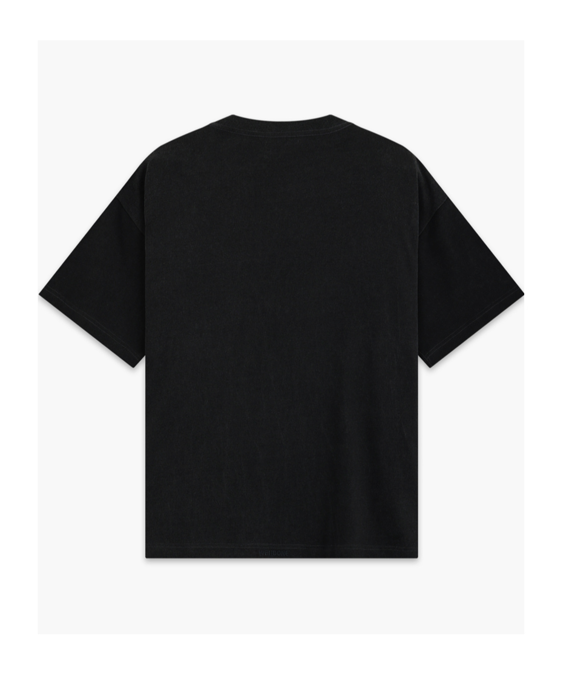 We11 Done Short-sleeved T-shirt In Black
