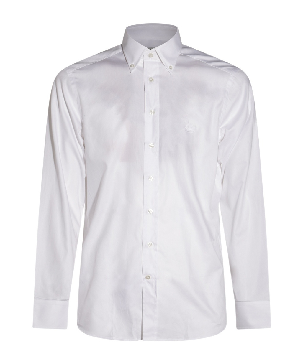 Etro Long-sleeve Cotton Shirt In White