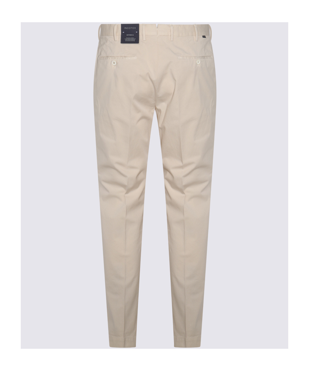 Incotex Belt-loop Casual Pants In Nude
