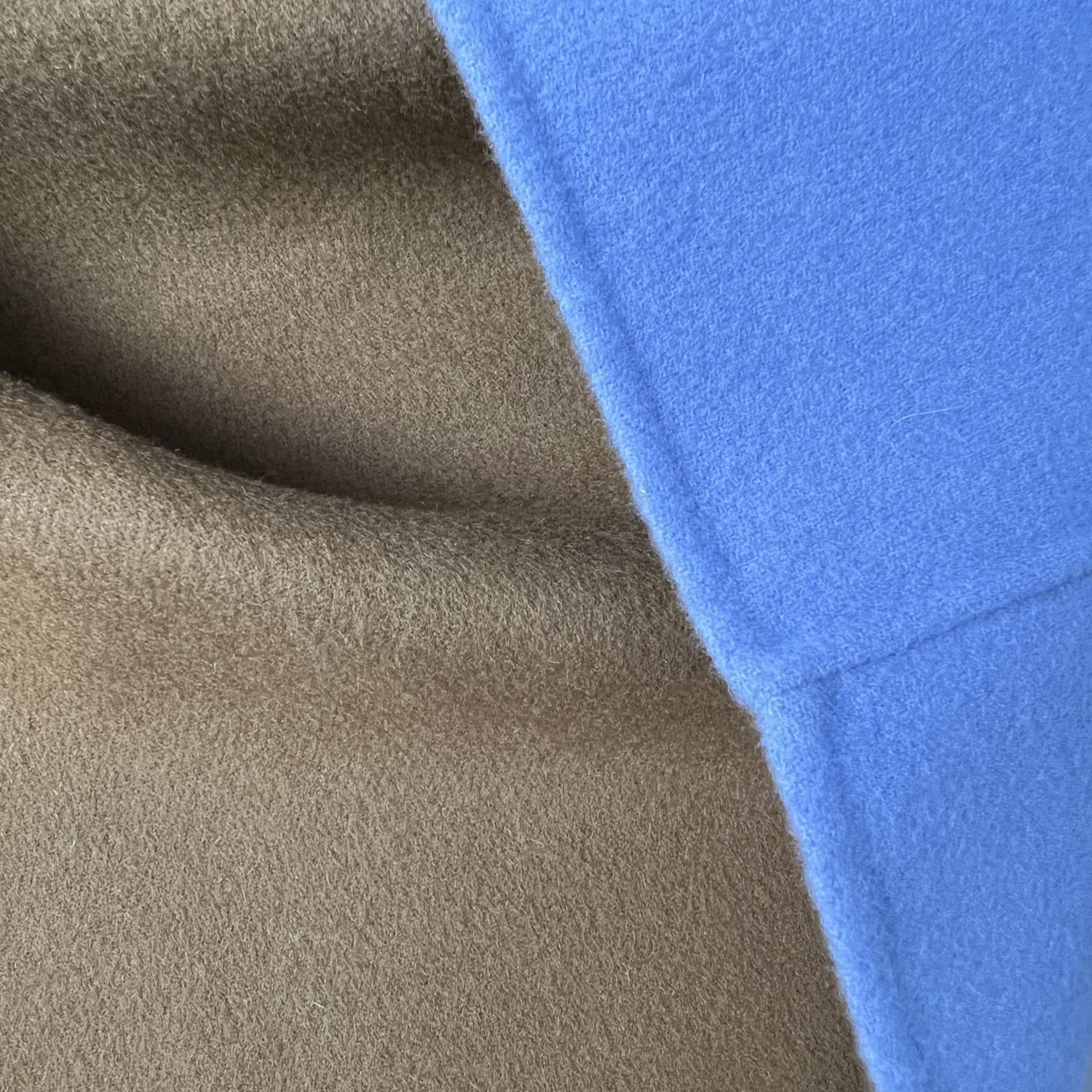 Weekend Max Mara Long-sleeved Coat In Blue