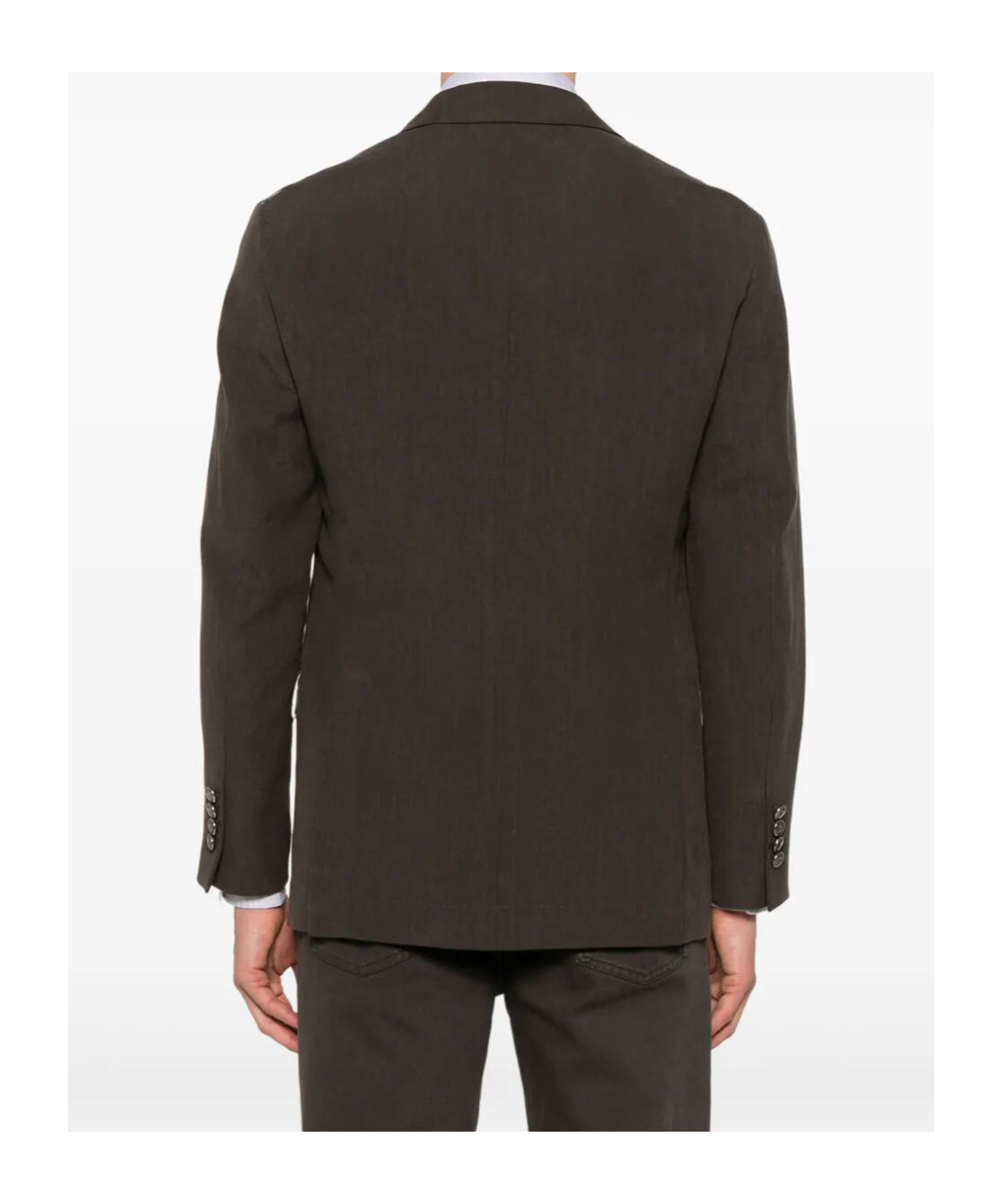 Shop Brunello Cucinelli Linen Blazer In Black
