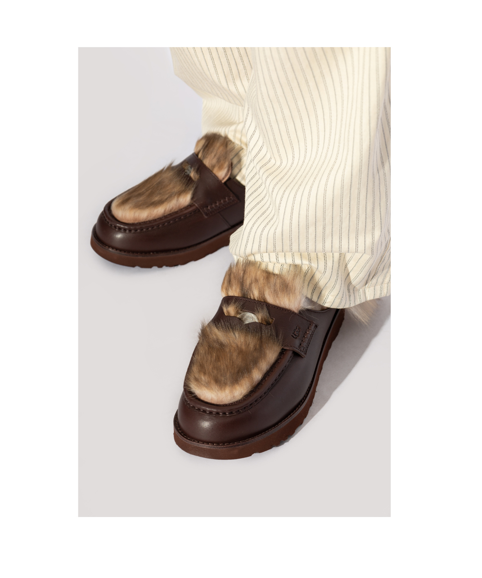 Ugg Round Toe Short Boots In Multicolor