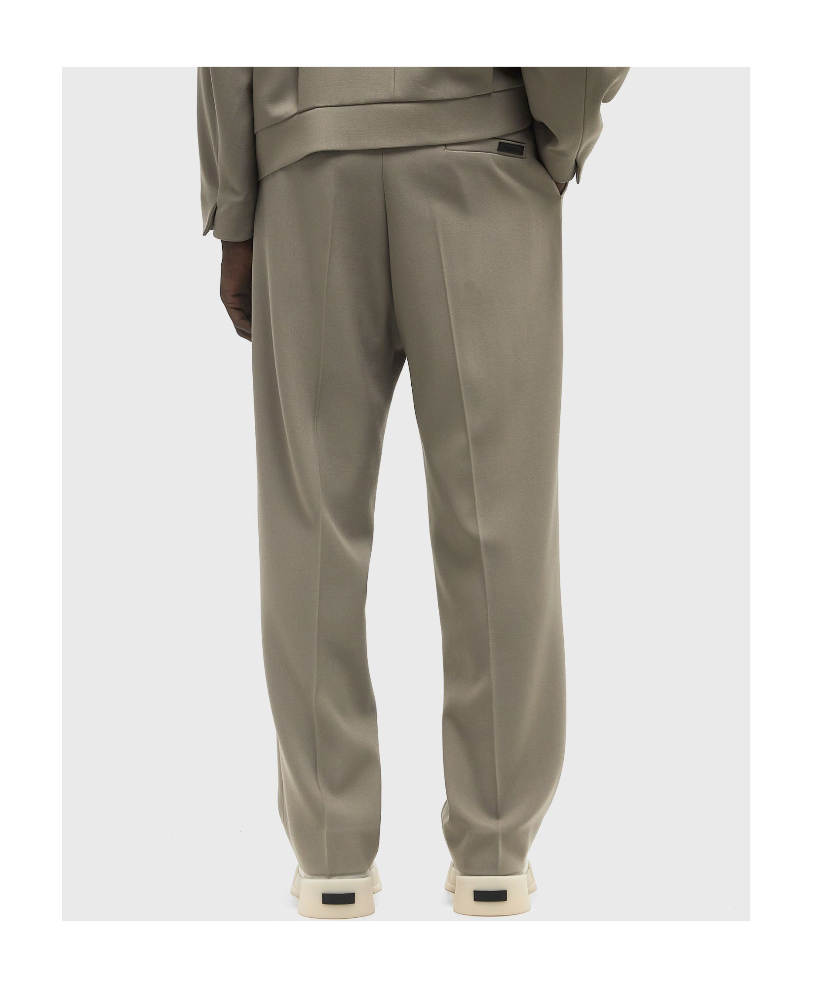 Fear Of God Pleated Casual Pants In Gray