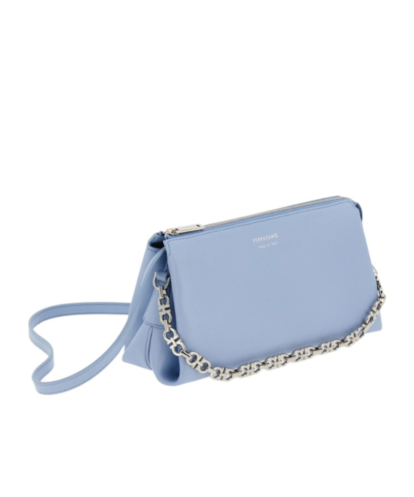 Ferragamo Mini Bag In Blue
