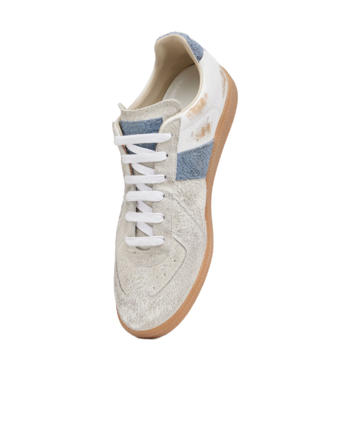 Maison Margiela Replica Lace-up Low-top Sneakers In White