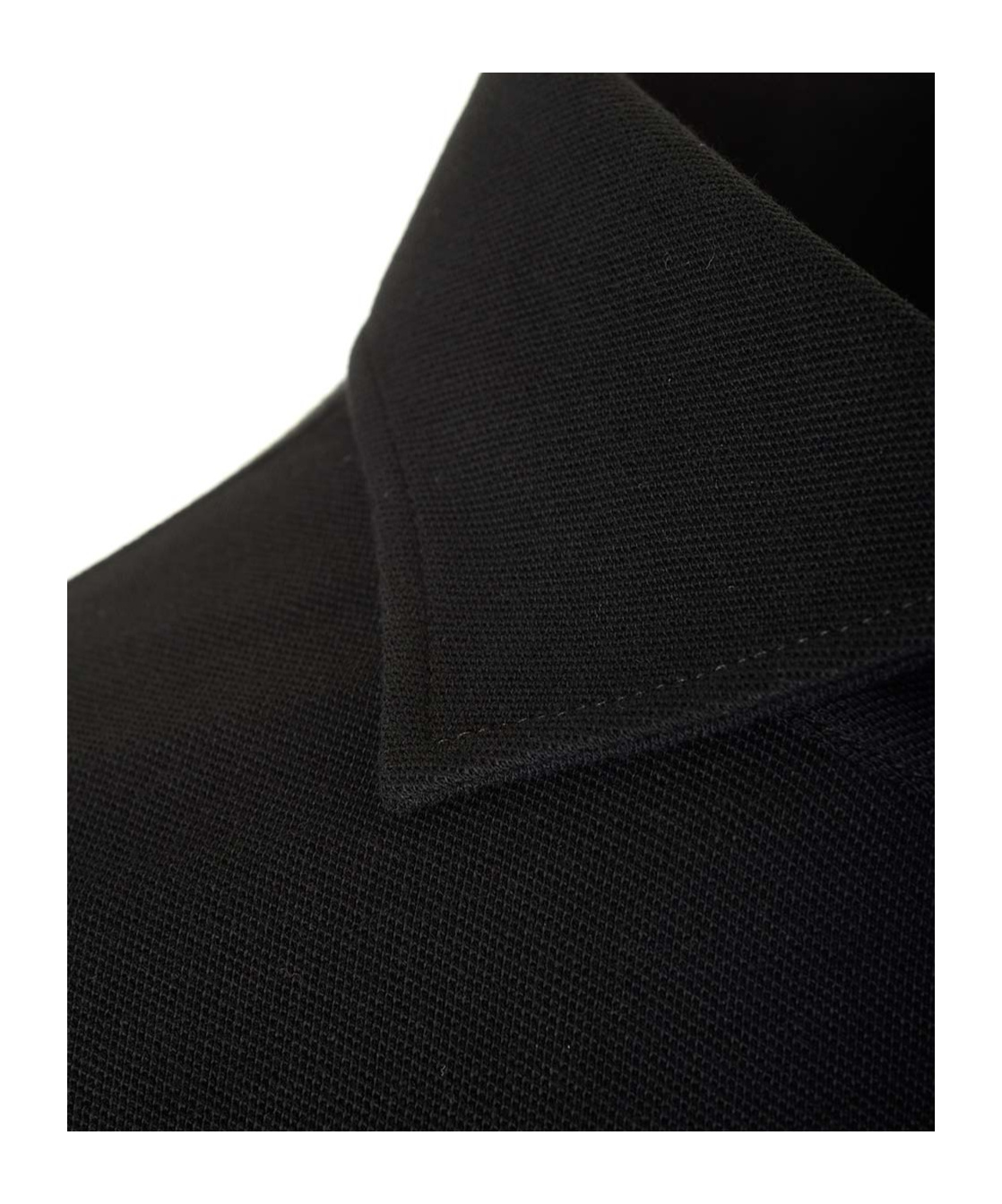 Brunello Cucinelli Cashmere Long Sleeve Polo In Black