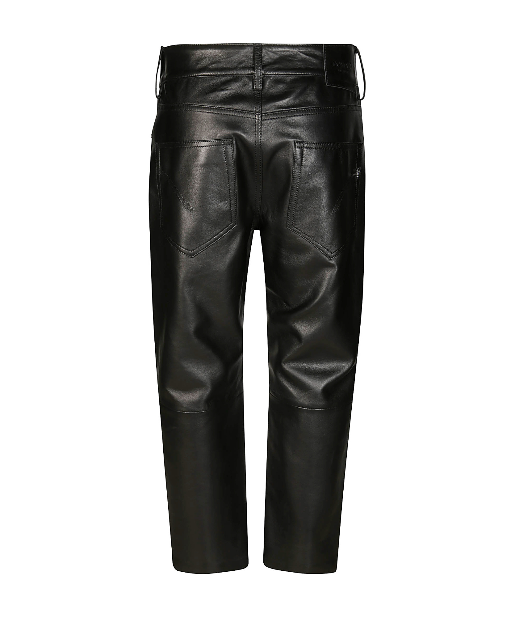 Dondup Belt-loop Casual Pants In Black
