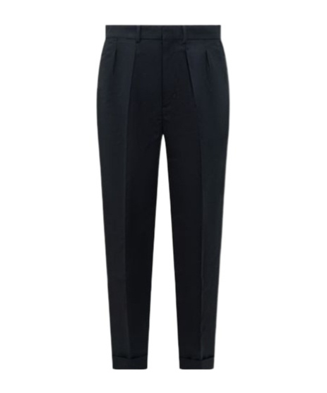 Tom Ford Satin Semi Sartorial Pants In Black