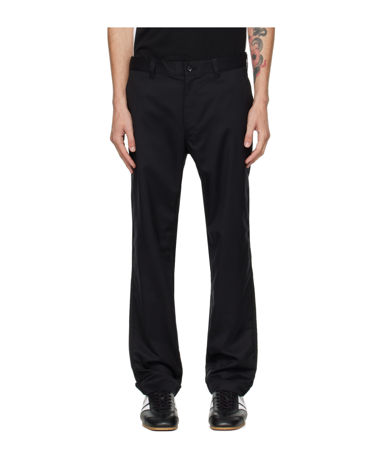 Comme Des Garçons Belt Loops Slacks