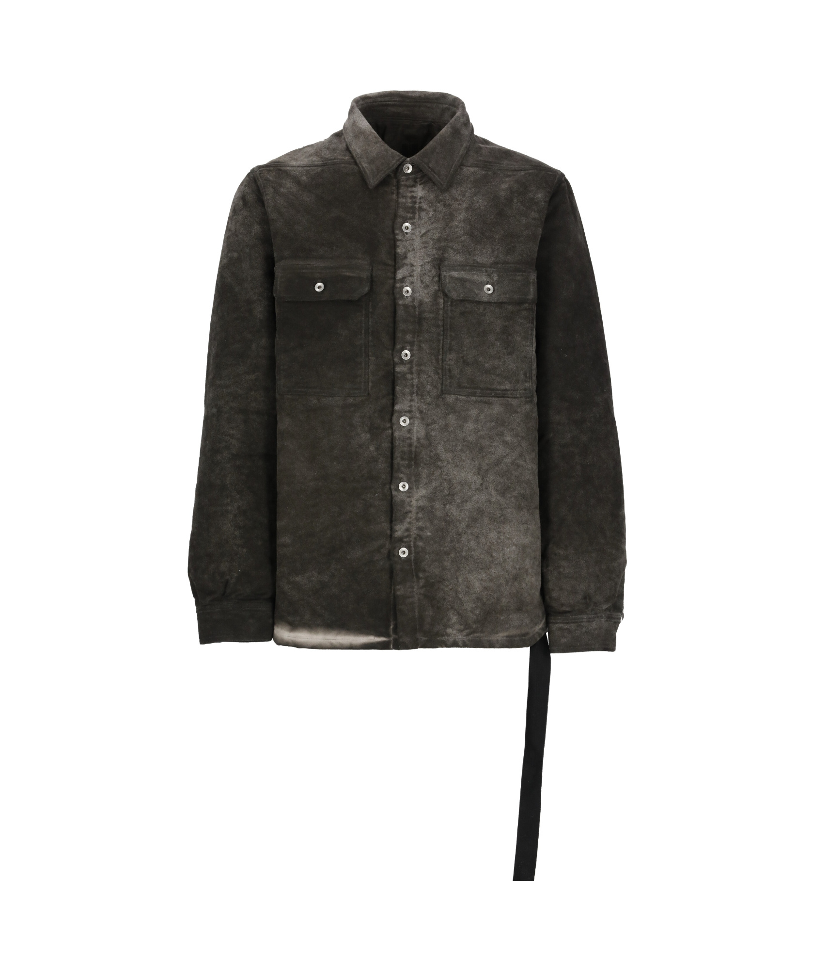 Rick Owens Drkshdw Padded Shirt Jacket In Black