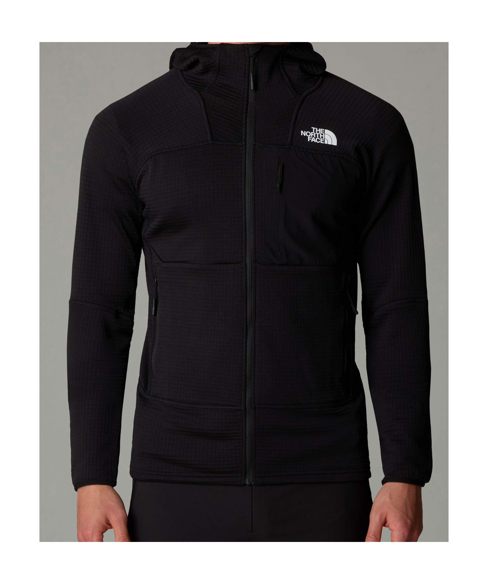 Shop The North Face Logo-print Hoodie In Black