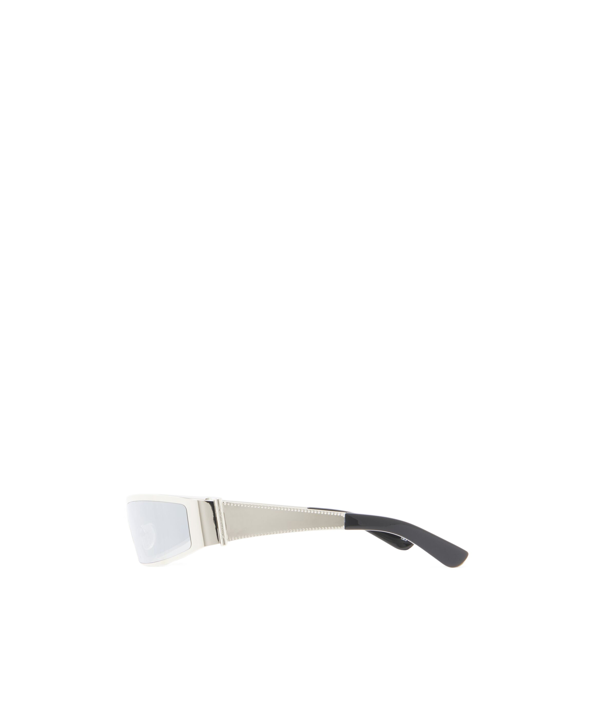 Alexander Mcqueen Full Frame Sunglasses In White