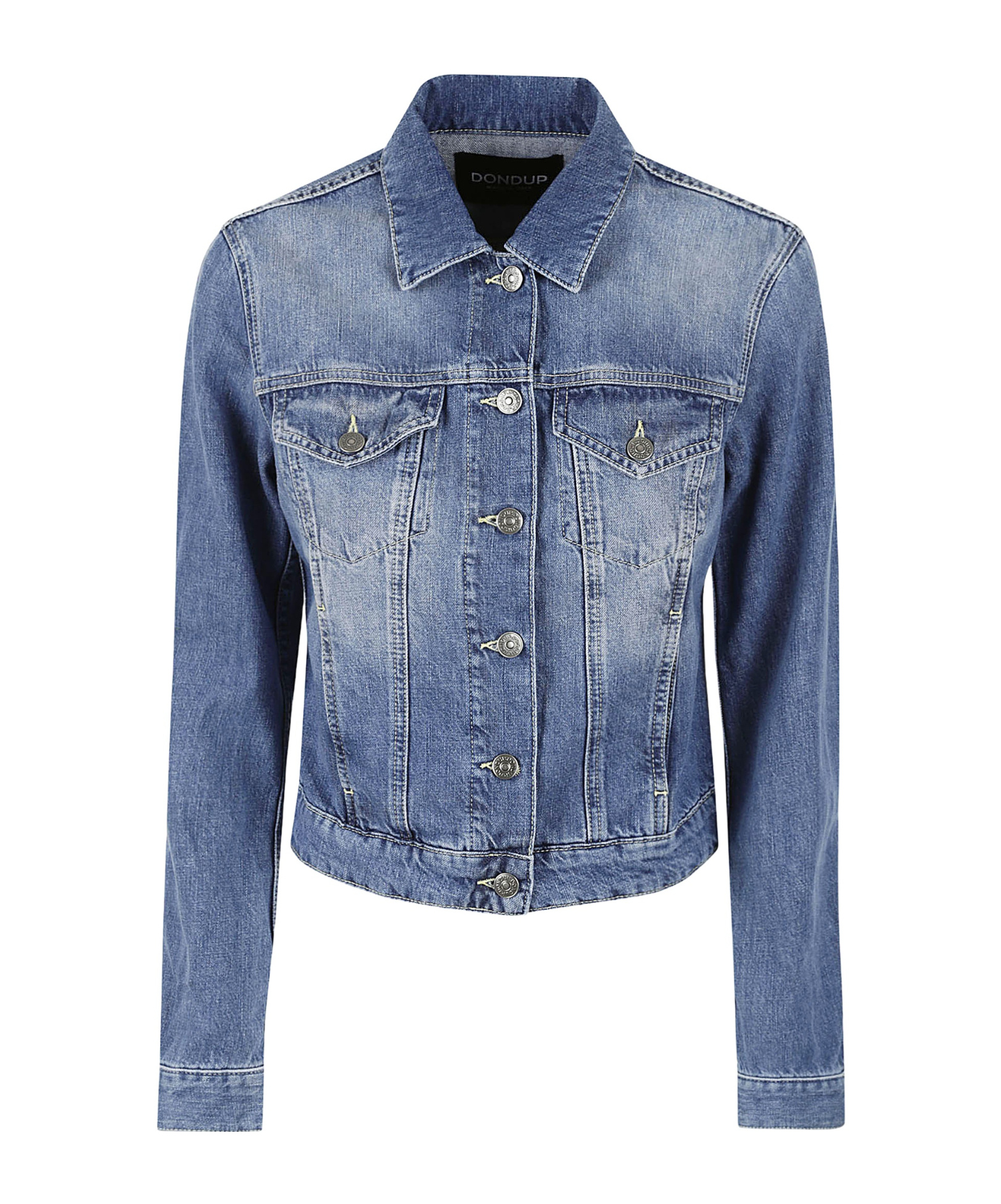 Dondup Denim Jacket In Blue