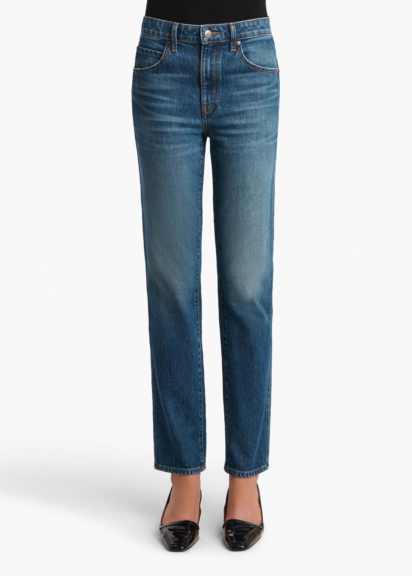 Khaite Belt Loop Denim Trousers