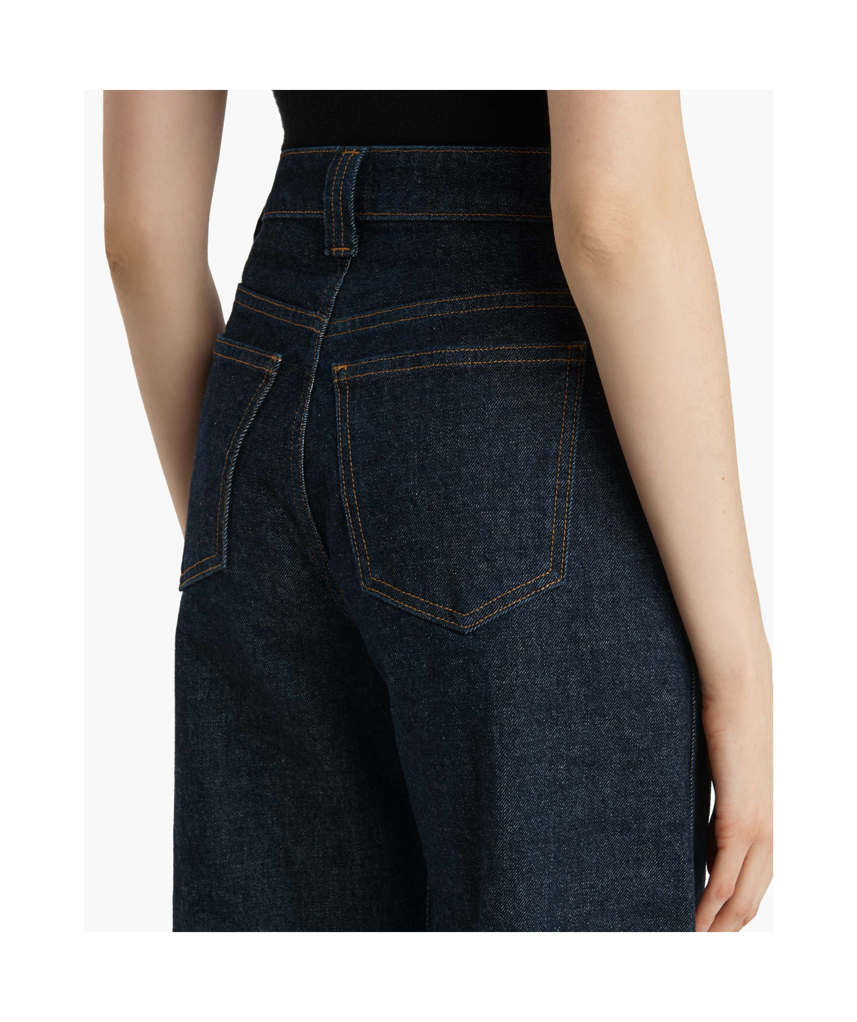 Khaite Wide-leg Dane Jeans In Blue