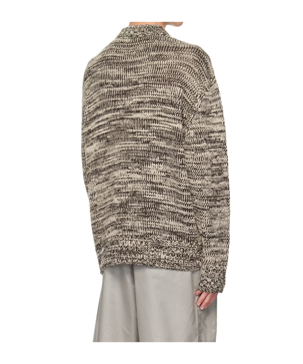Norse Projects Rib Round-neck Sweater In Nude
