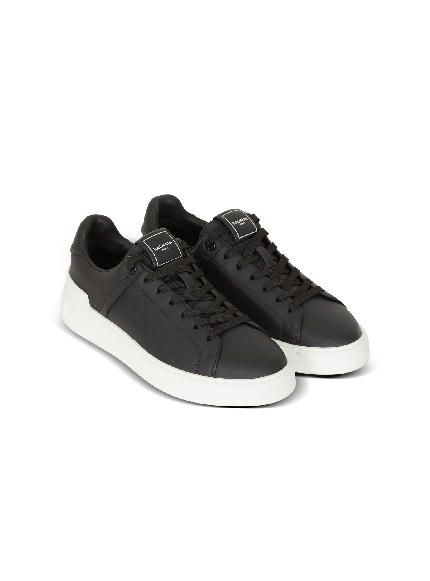 Balmain B-court Sports Shoes In Black