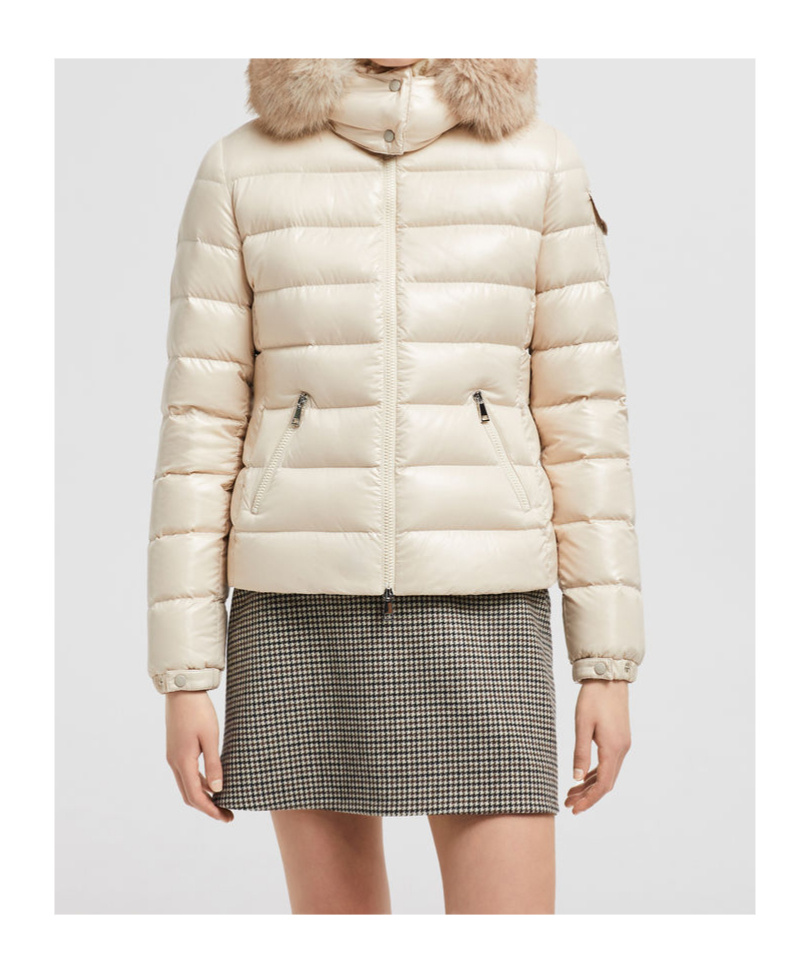 Moncler Doudoune Courte Badyf In Nude