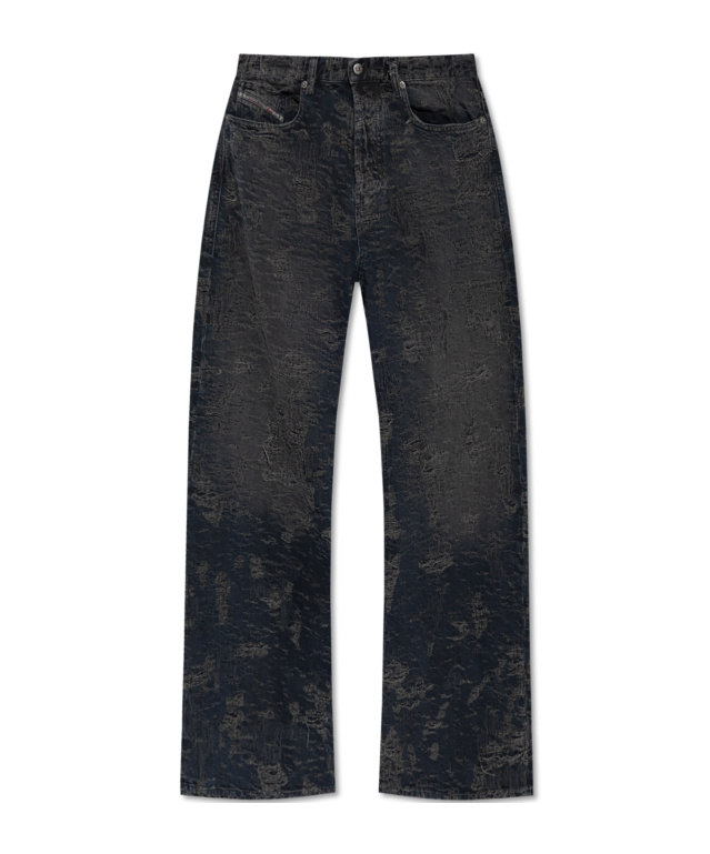 Diesel 1996 D-sire Relaxed Jeans In Gray