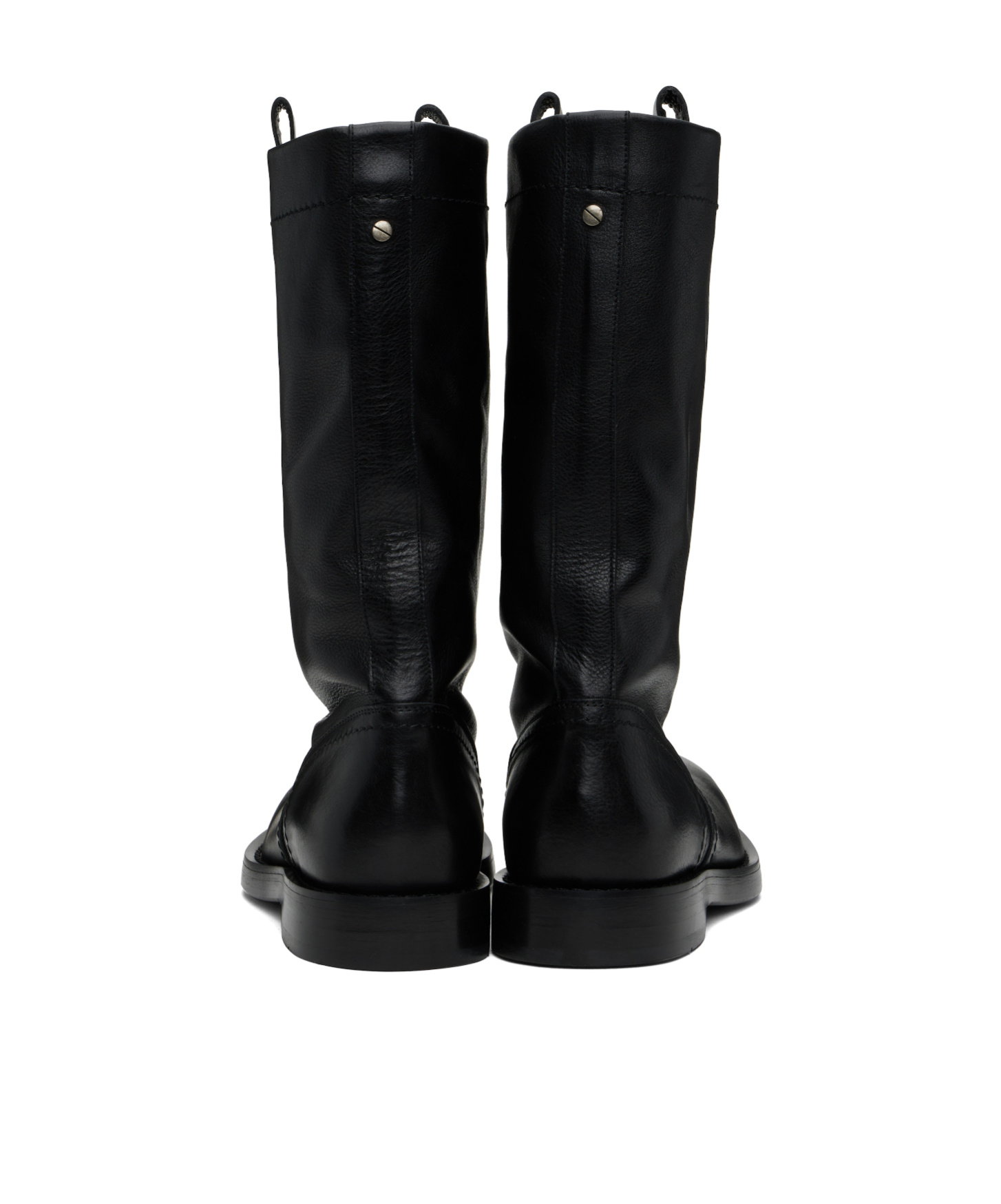 Ann Demeulemeester Bente Boots In Black Leather In Black