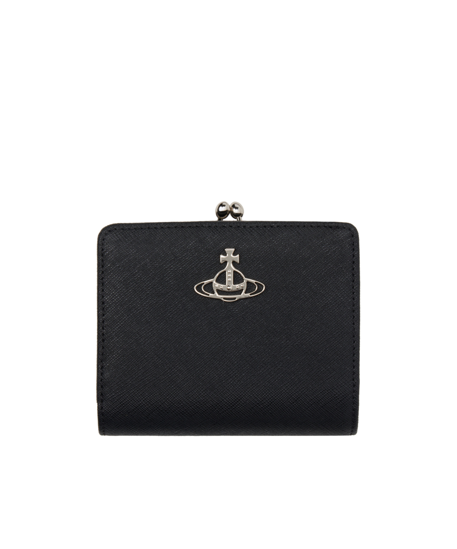 Vivienne Westwood Frame Pocket Wallet In Black