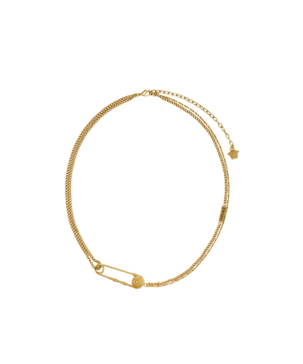 Versace Logo-engraved Necklace