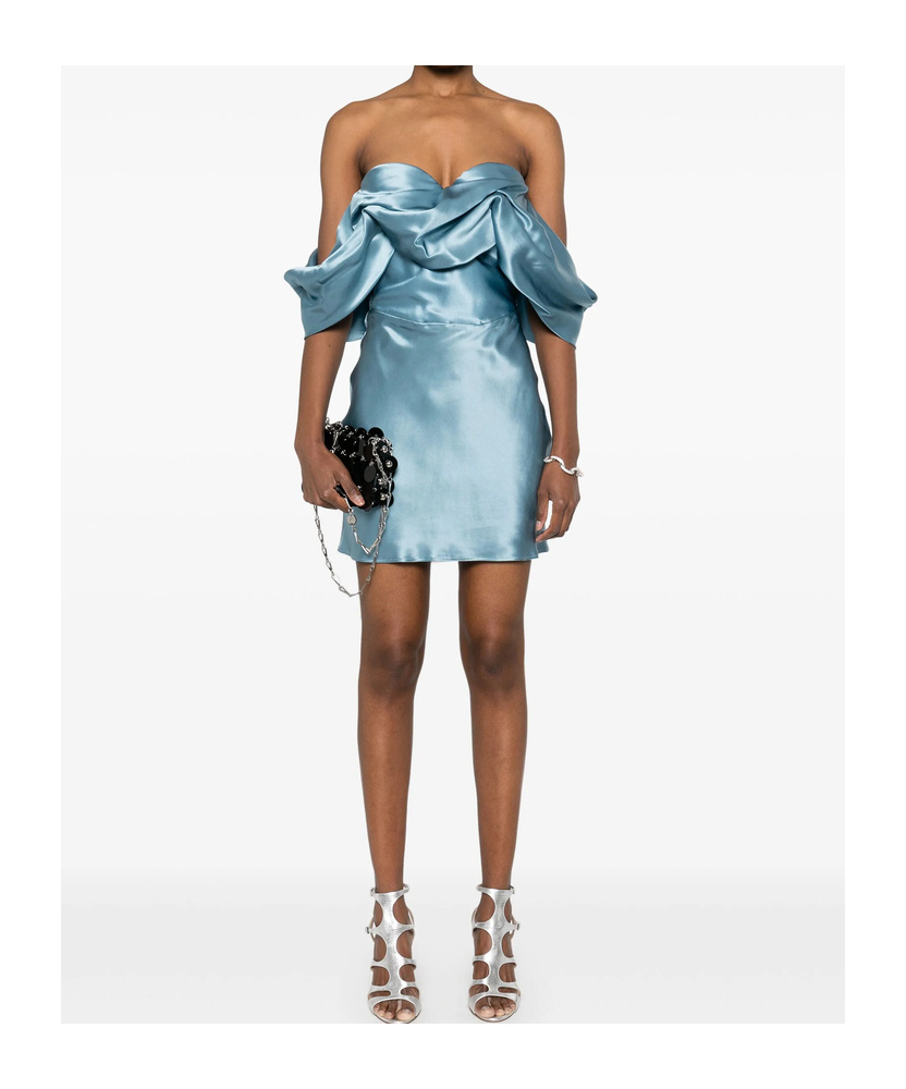 Giuseppe Di Morabito Silk Mini Dress