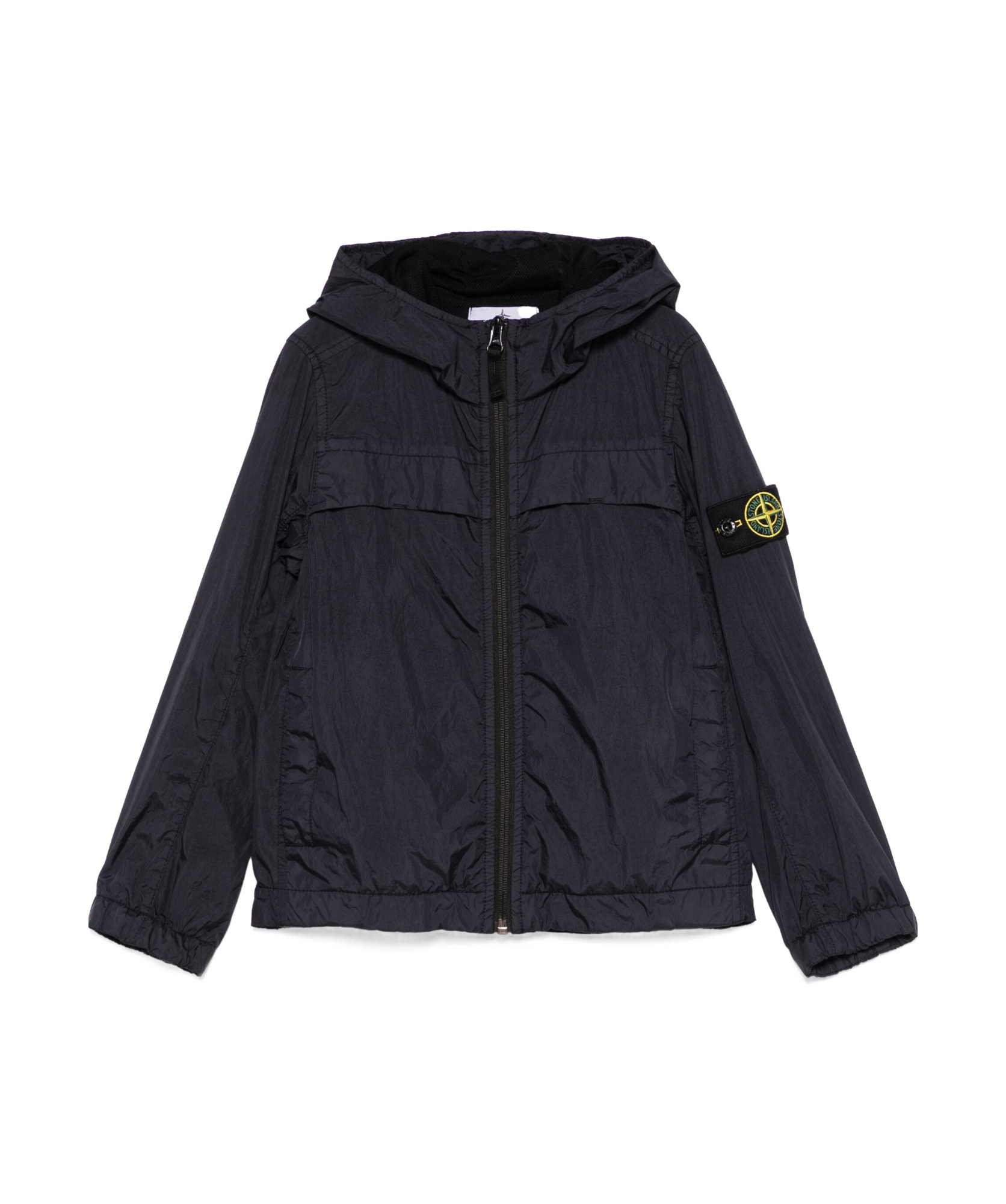 Stone Island Compass-badge Jacket In Blue