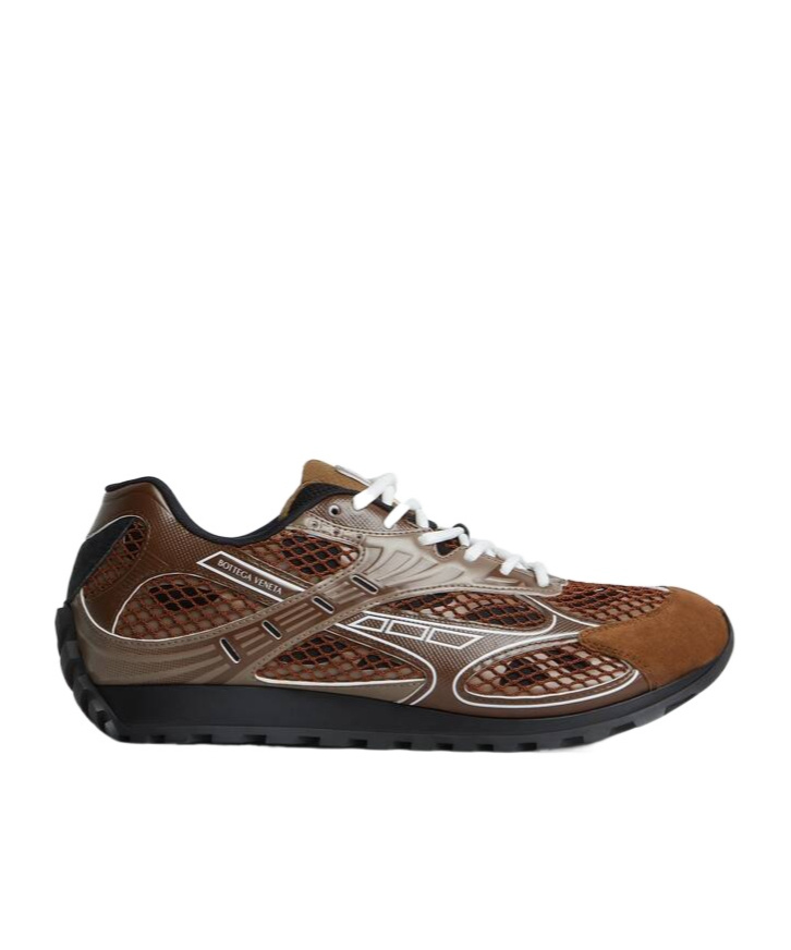 Bottega Veneta Orbit Sneaker In Brown