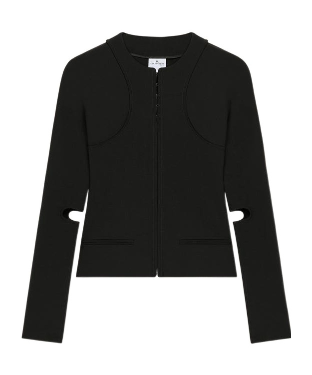 Courrèges Technical Jersey Scuba Jacket