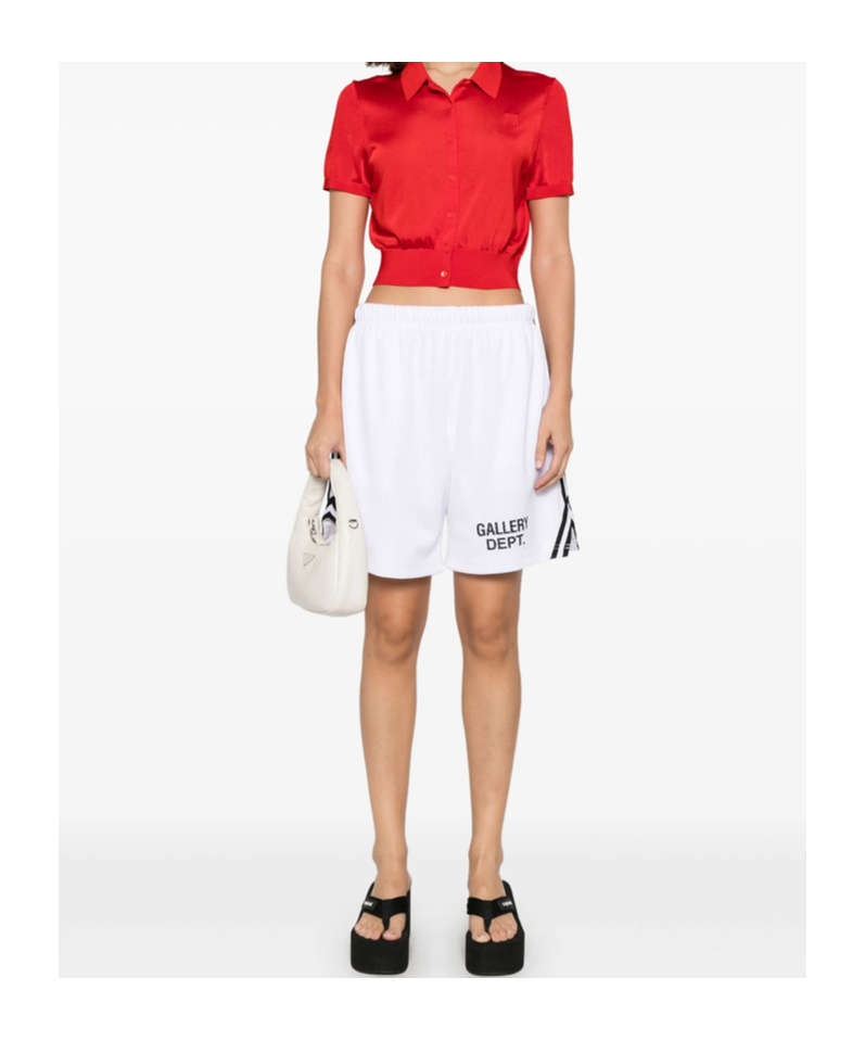 Gallery Dept. Elastic Waist Shorts In White