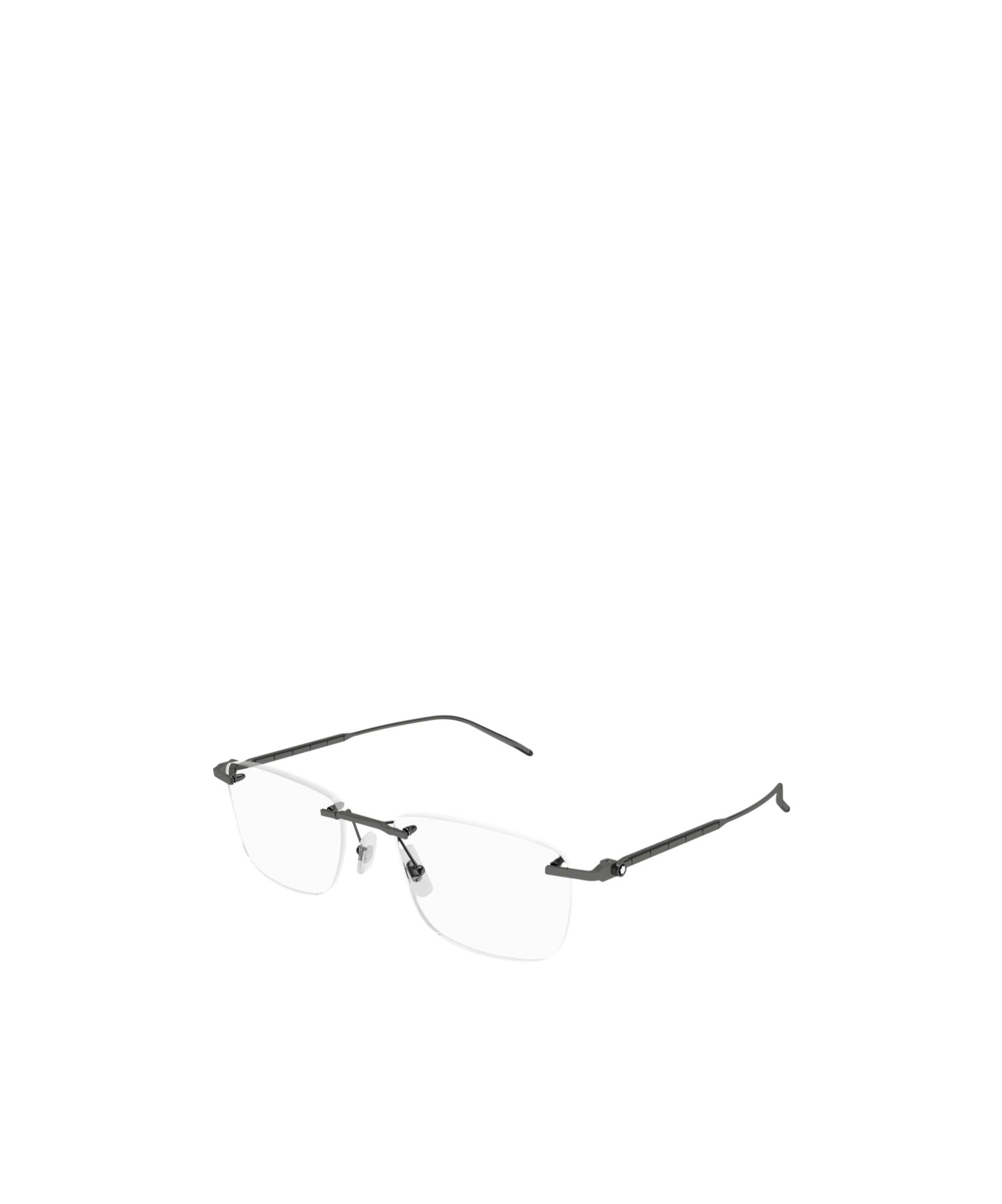 Montblanc Rimless Square-frame Glasses In White
