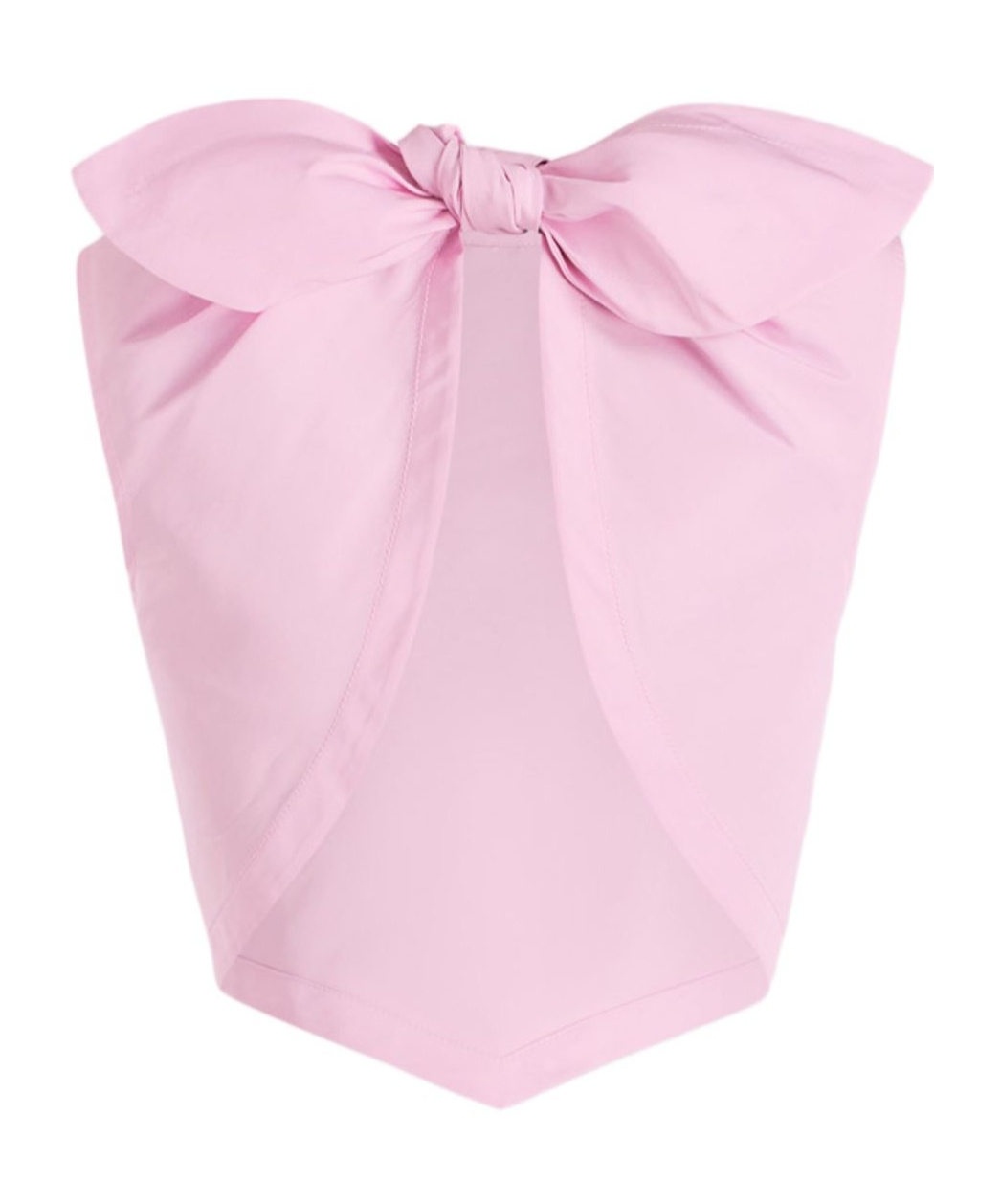 Patou Scarf Faille Top In Pink
