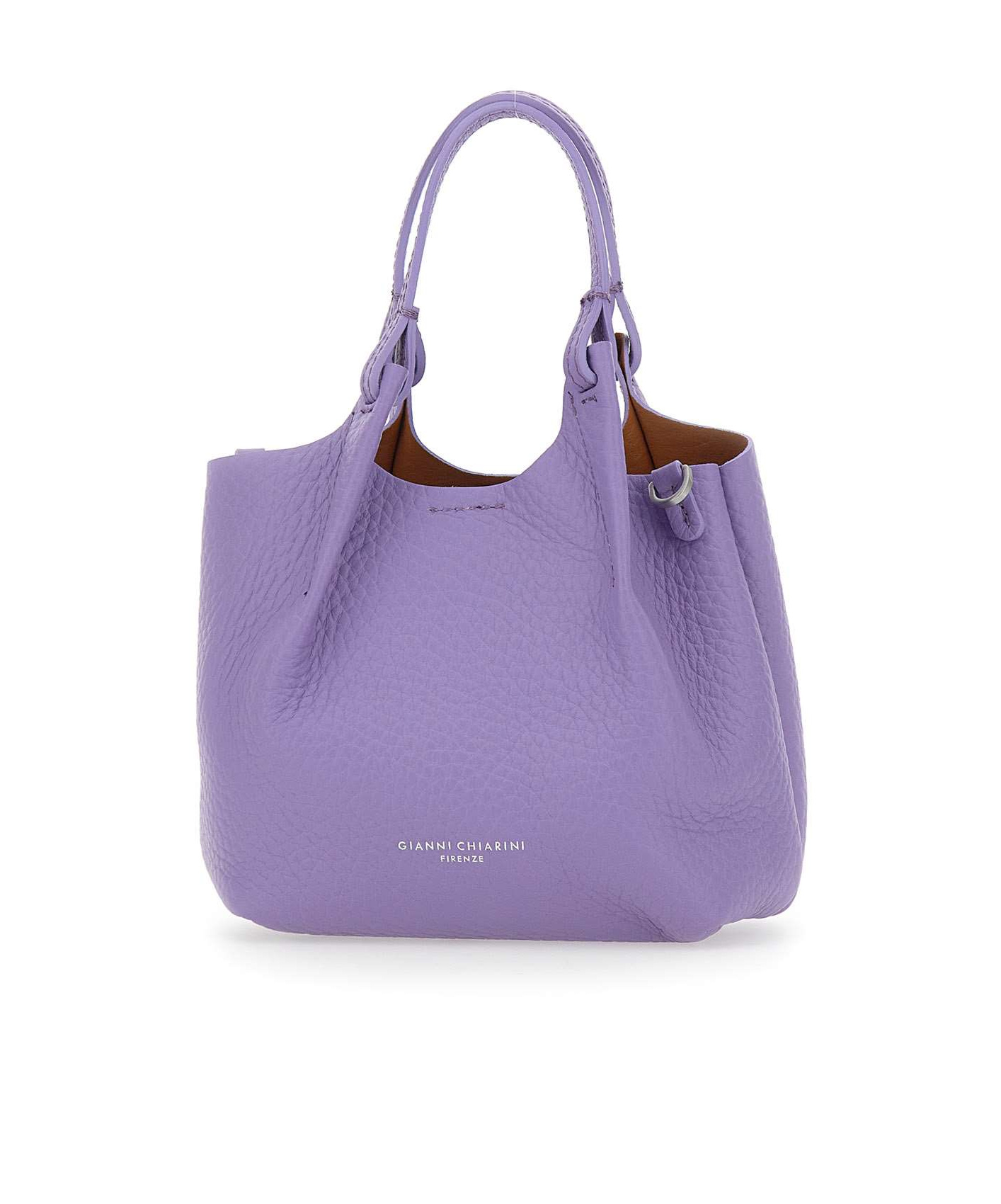 Gianni Chiarini Dua Top Handle Tote Bag In Purple