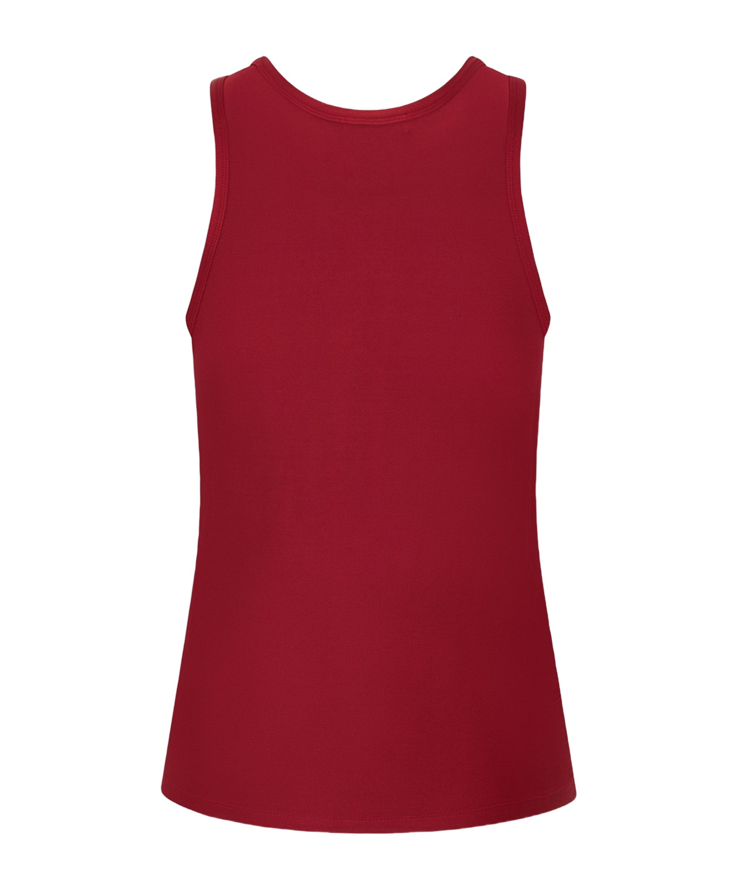 Rabanne Womens Ruby Red Ring Ruched Stretch-jersey Top