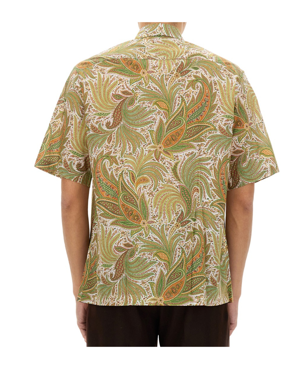 Etro Short-sleeved Shirt In Nude