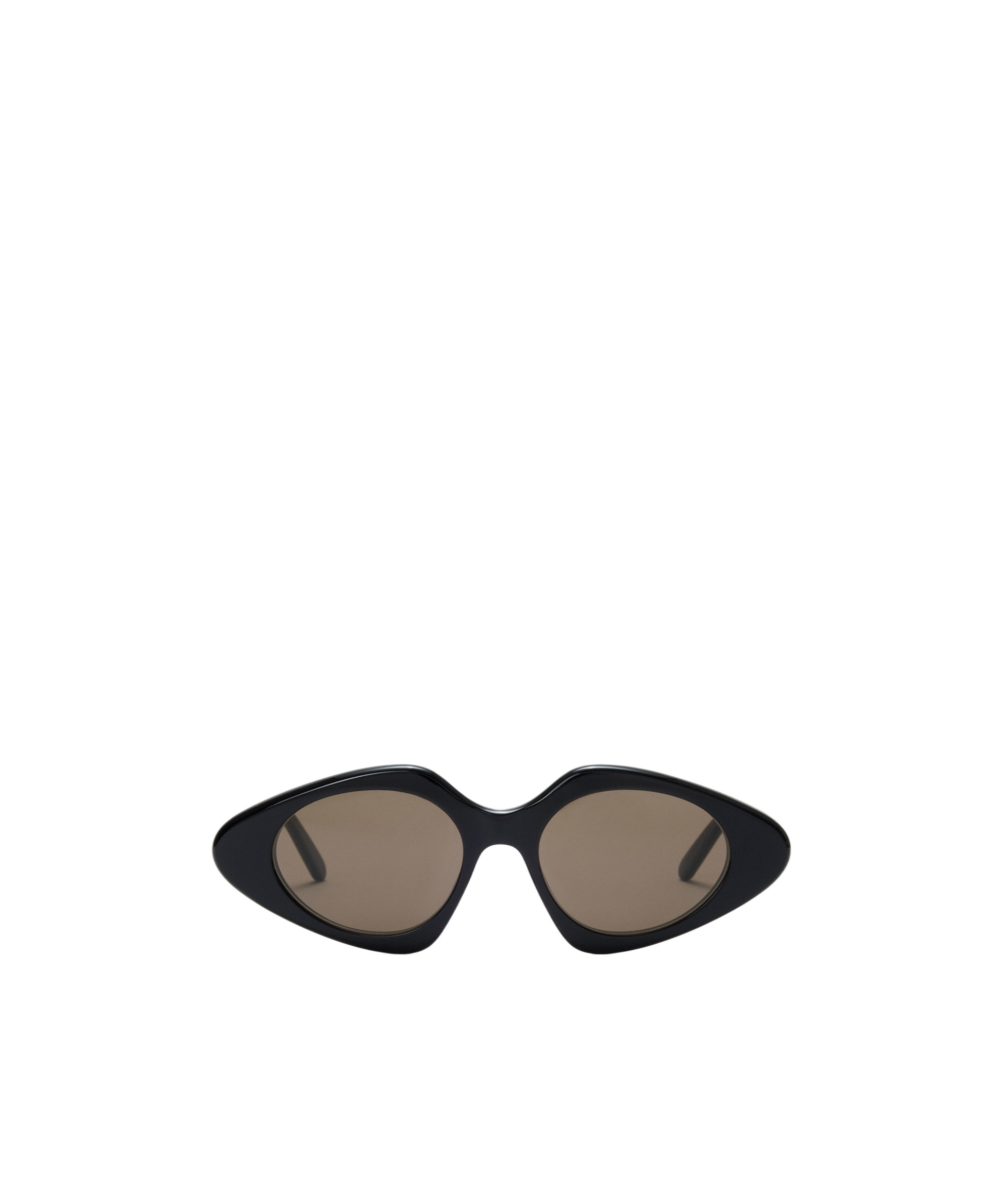 Loewe Triangle Slim Sunglasses In Black
