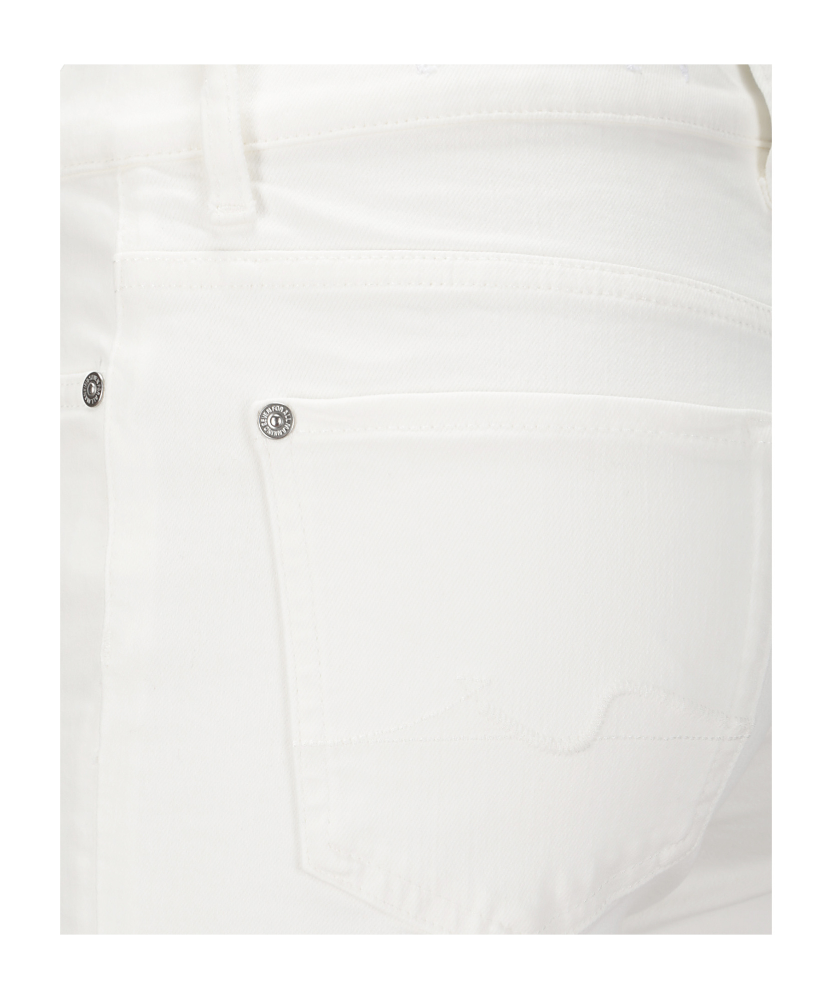 7 For All Mankind Bootcut Jeans In White